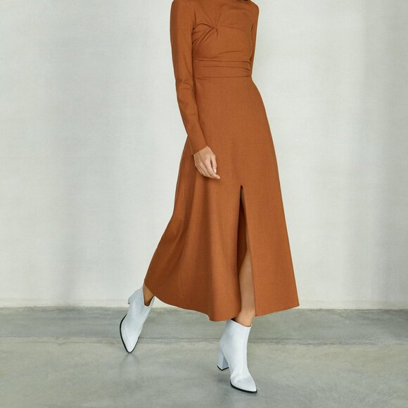 Sylven New York Almasi Apple Leather Boot - White (US 5.5) - Picture 1 of 10